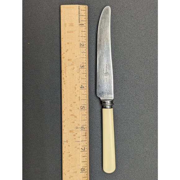 1940's Set of 6 Mappin & Webb Sheffield signed Stainless Steel Knives - Picture 4 of 4